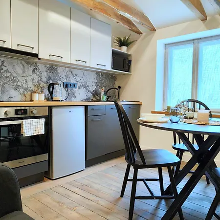 アパート Modern Gem In Kuldiga's Old Town クルディーガ